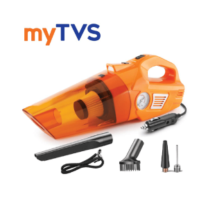 myTVS TI-8 3-in-1 Vacuum Cleaner and Tyre Inflator with Built in Torch