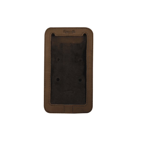 Tobacco Brown Phone Pouch