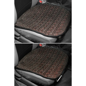 Elegant Caper Cool Pad Car Seat Cushion Black and Red (For Driver)