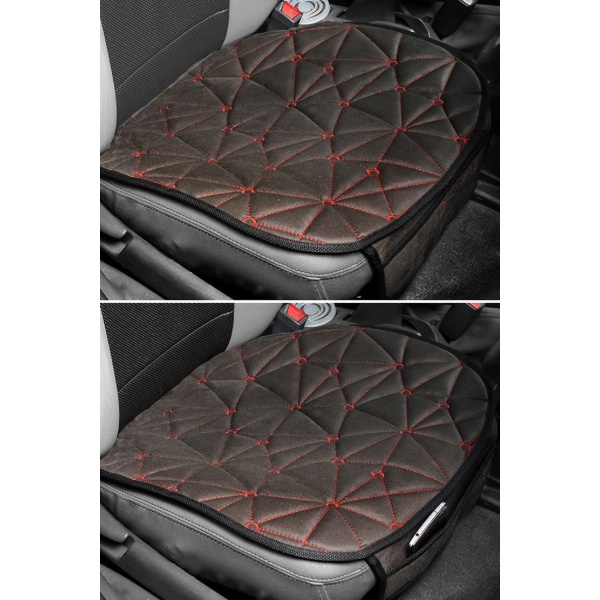 Elegant Space CoolPad Car Seat Cushion Black and Red (For Driver)