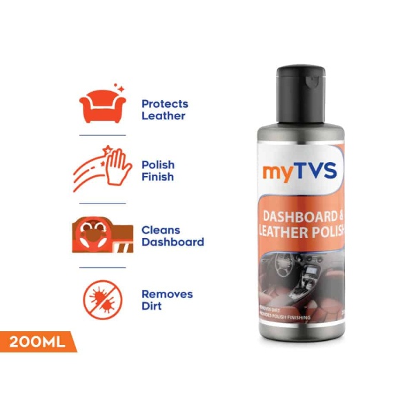 myTVS CC-DLP1 Dashboard & Leather Polish (200 ml)