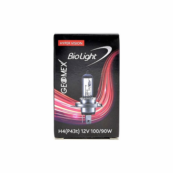 Biolight H4 P43t 12v 100/90w Hyper Vision (Grey Top)