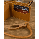 Leather Wallet - Tan "Trigger"