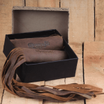 Leather Tobacco Brown Tan Tassels