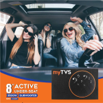 myTVS SW2 X Series 8 Inches Underseat Active Subwoofer