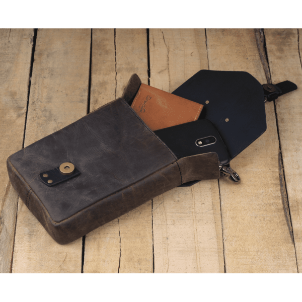 Leather Tobacco Tank Pouch