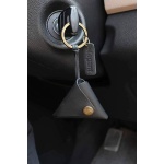 Elegant Leather Keychain Black (ELE-18)