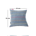 Elegant Comfy Cushion Pillow Grey Set of 2 CU06