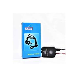 Super Multi Pin Mobile Charger with USB for All Vehicles (12/24V) - 1625