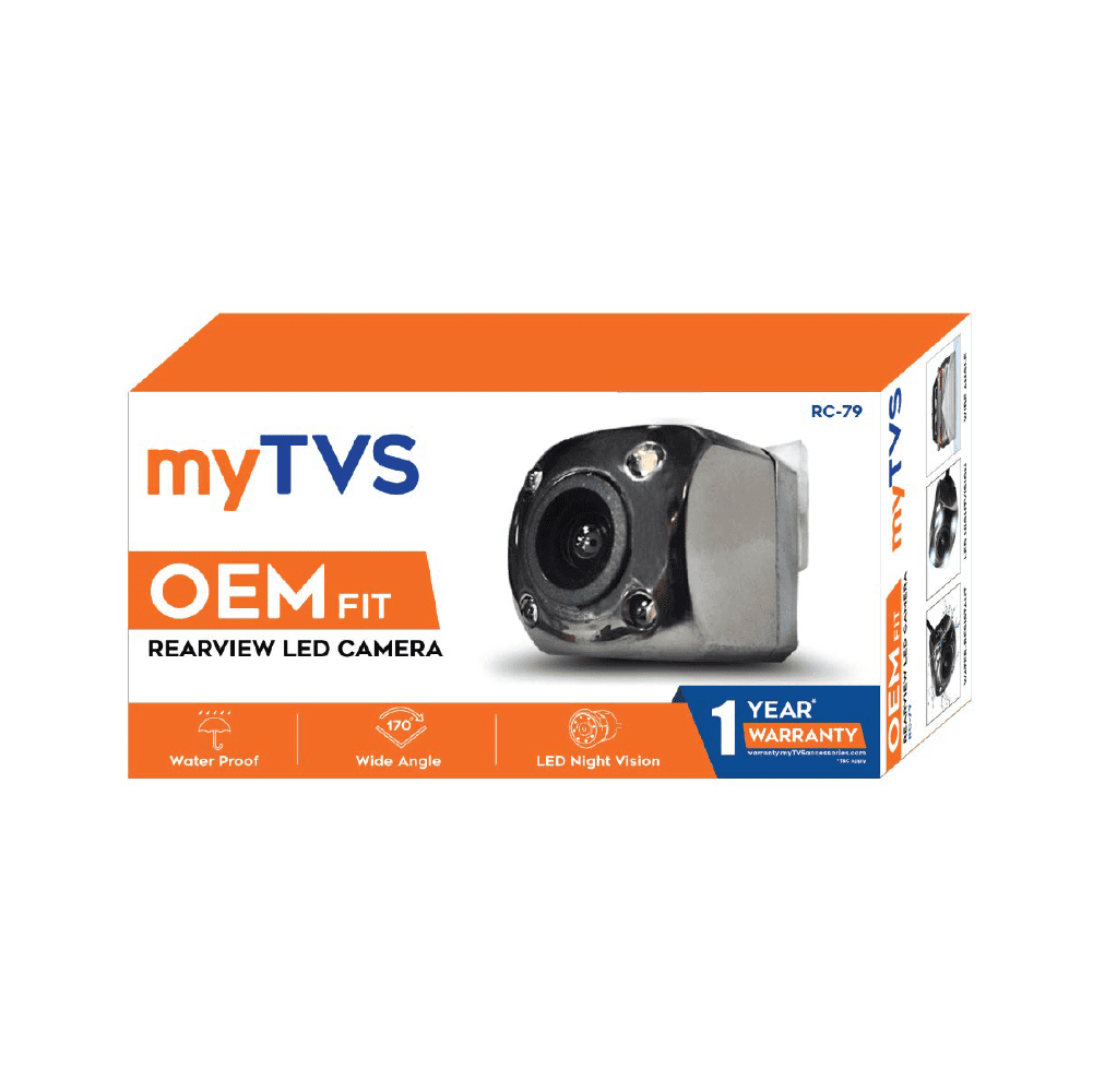 myTVS TRC-79 OEM Fit Metal Body LED Camera - Creta