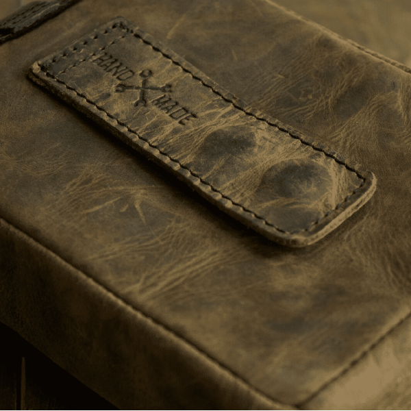 Leather Tobacco Tank Pouch