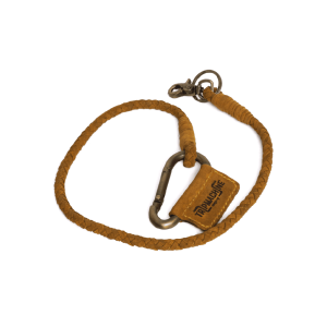 Vintage Tan Braided Key Chain