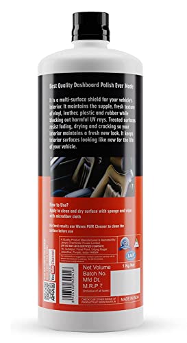 Wavex Dashboard Polish and Leather Conditioner + Protectant (1Kg)