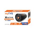 myTVS TBT-R 10" Round Shape Bass Tube with in-built Amplifier