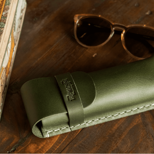 Army Green Sunglasses Case