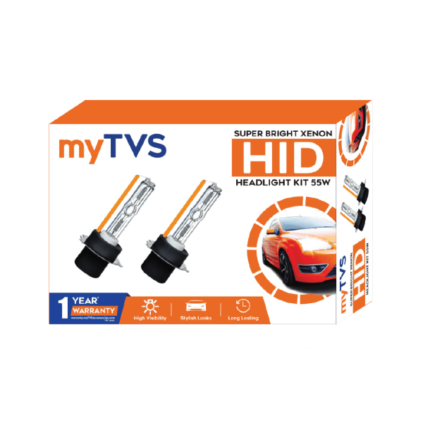 myTVS THID H8 6000K HID Headlight Bulbs Kit for Car 55W