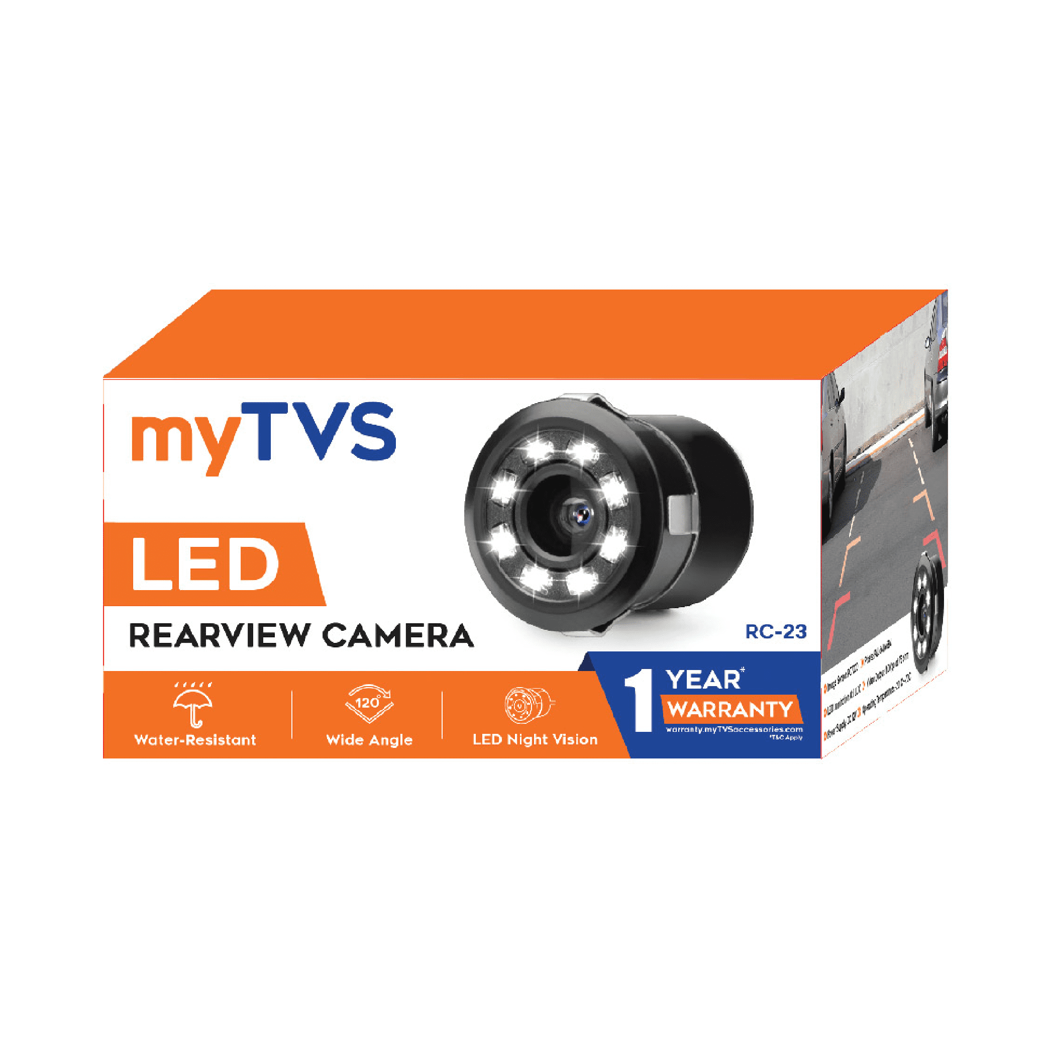 my TVS TRC-23 LED Night Vision Camera