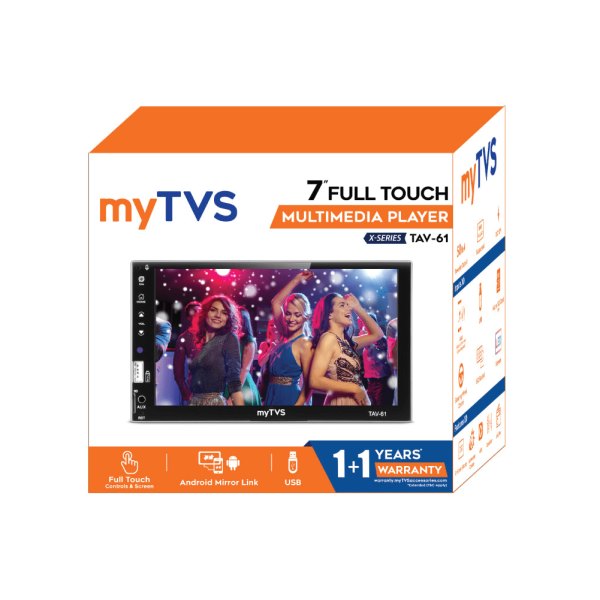 myTVS TAV-61FT 7" Full Touch Screen Multimedia Player with Camera