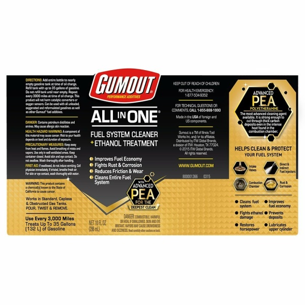 Gumout Diesel All in One Fuel Treatment - 296 Ml