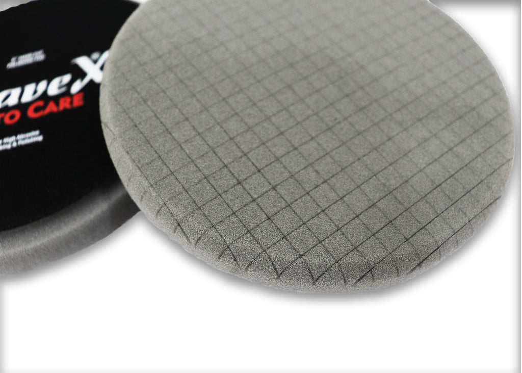Wavex Foam Pad Hard Cut Polishing and Buffing Pad for Cars and Bikes - 6.5- Fits 6 Backing Plate | for DA and Rotary Polishers