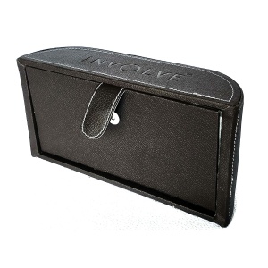 Involve Luxury Tissue Box | Art Leather Black - ILTB01