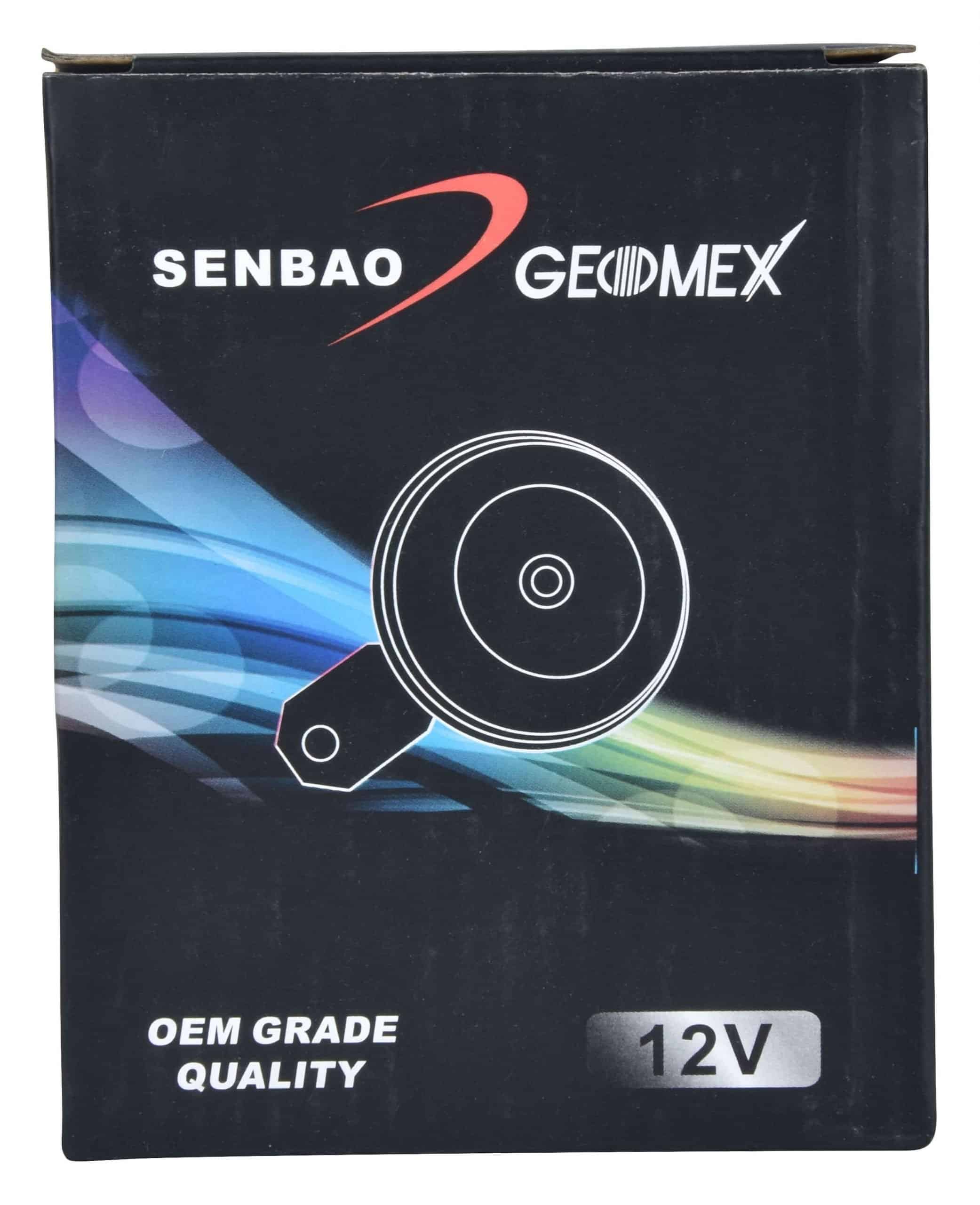 Senbao Geomex Single Horn Medium Size 12V