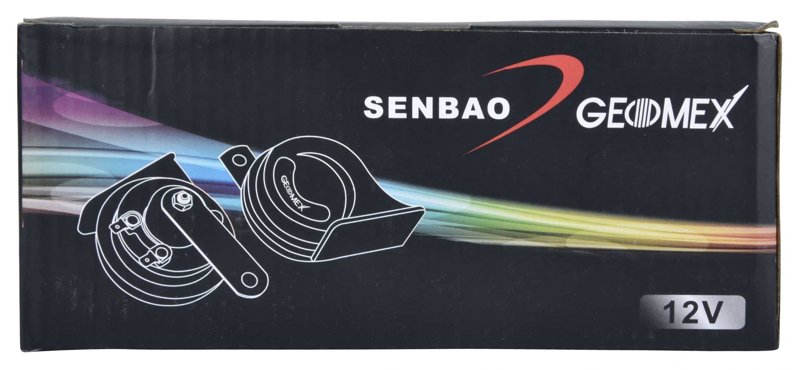 Senbao Geomex Windtone Horn New Model Type 12V (Set of 2)