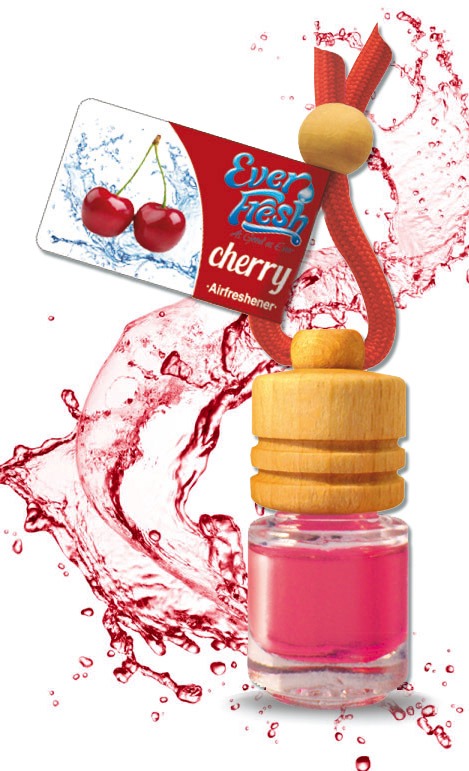 Everfresh Little Bottle - Cherry Hanging Air Fresheners - EVL-CHRY