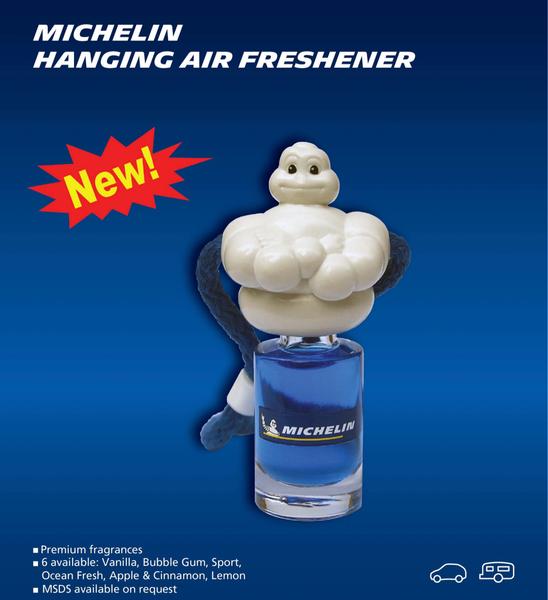 Michelin Man Hanging Air Freshener - Bubblegum Fragrance
