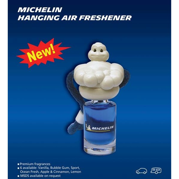 Michelin Man Hanging Air Freshner - Vanilla Fragrance