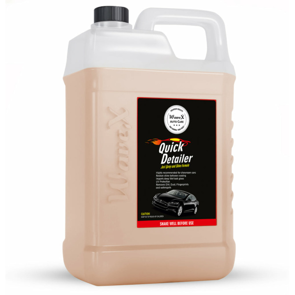 Wavex Quick Detailer with UV Protectant - High Gloss Car Polish and Detailing Liquid (5 Ltr)