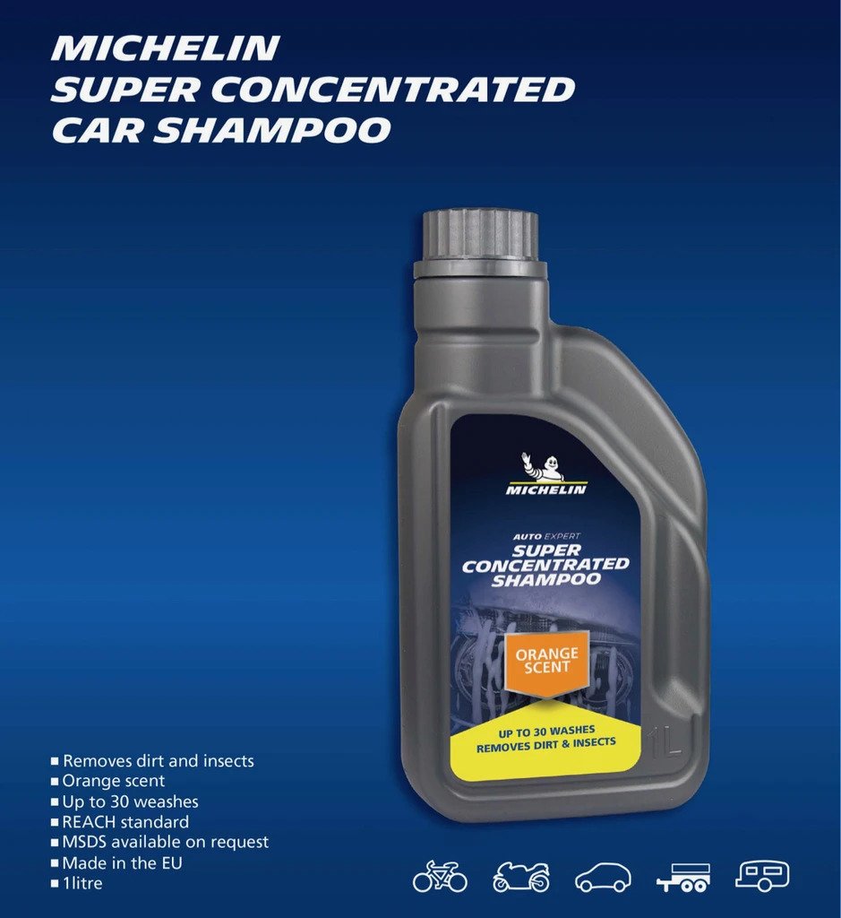 Michelin Car Shampoo Super Concentrate 1000ml