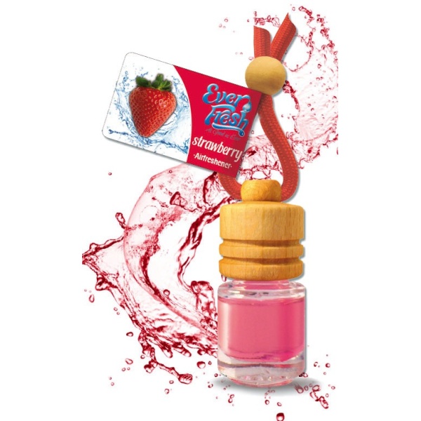 Everfresh Little Bottle - Strawberry Hanging Air Fresheners - EVL-STR