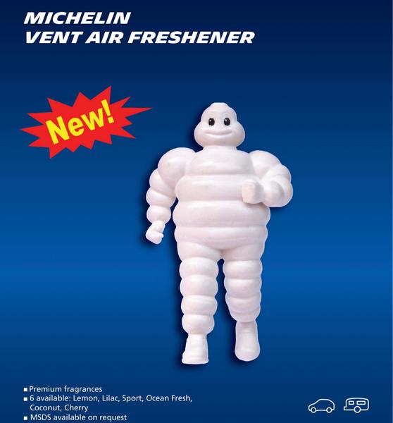 Michelin Man Vent Air Freshner - Ocean Fresh Fragrance