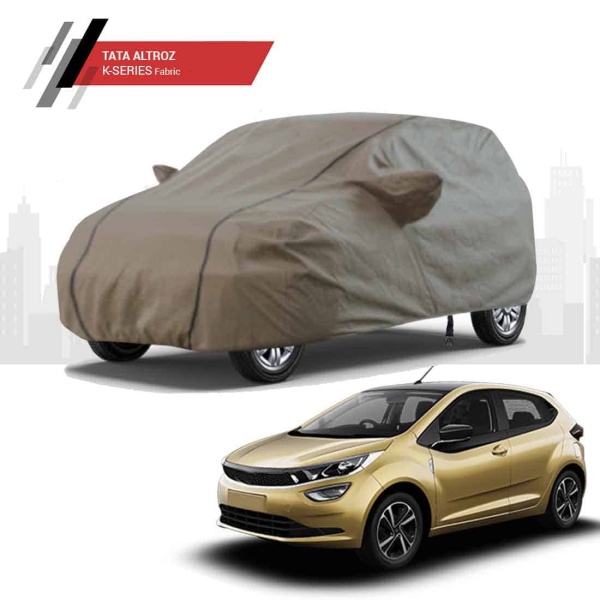 KIA Sonet Car Body Cover with Antenna Cover, Mirror Pockets and 100% Water Repellent (K-Series)
