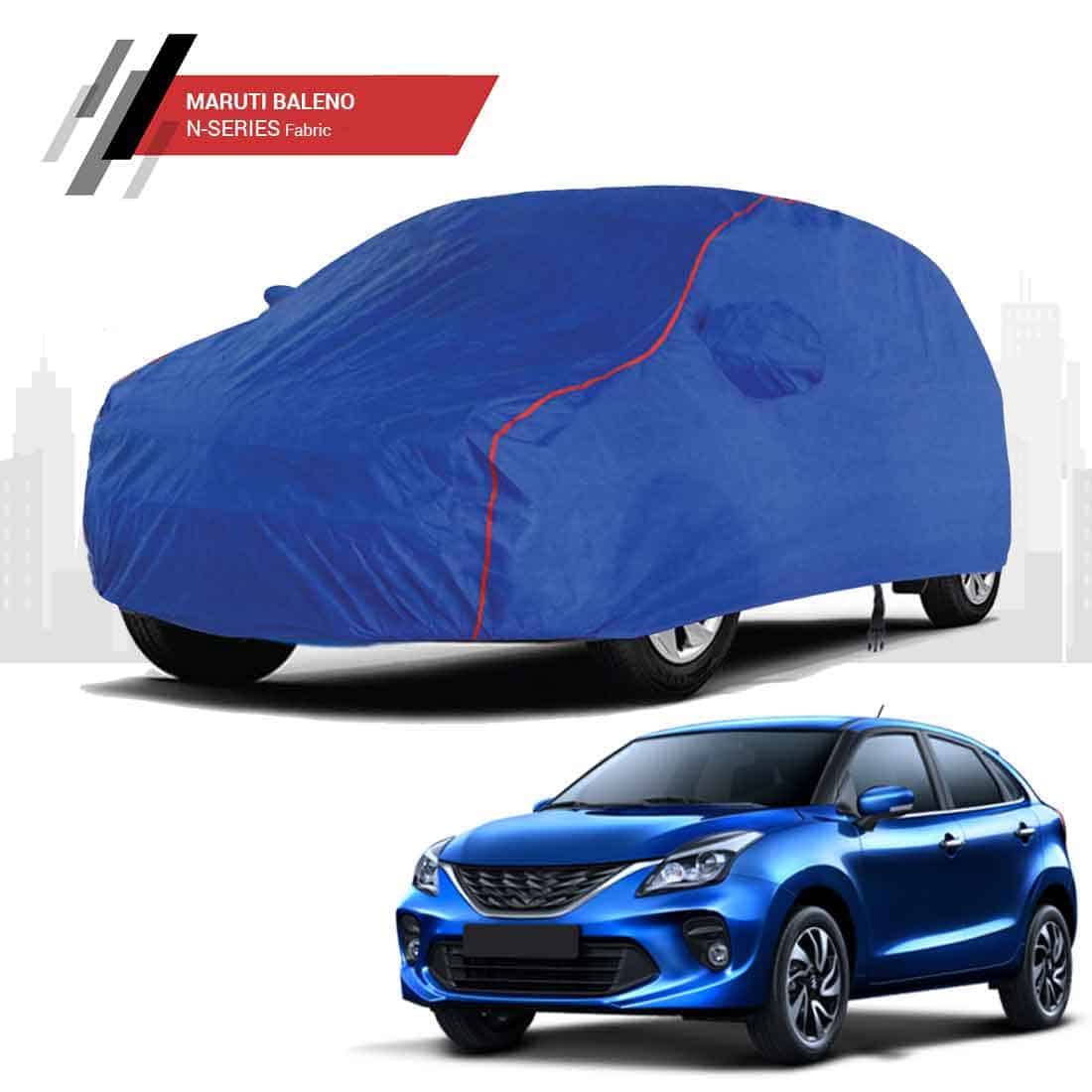 Buy Universal Size myTVS Car Body Cover with Mirror Pockets at