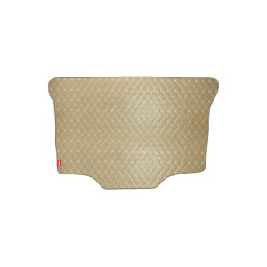Elegant Luxury Leatherette Car Dicky Mat Beige Compatible With Mercedes Benz Cla 200 D