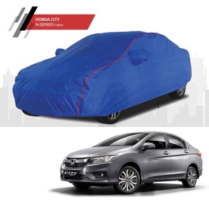 Polco Honda City Car Cover with Antenna Cover, Mirror Pockets and 100% Water Repellent (N-Series)