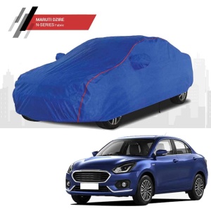 Polco Maruti Suzuki Swift Dzire Car Cover with Antenna Cover, Mirror Pockets and 100% Water Repellent (N-Series)