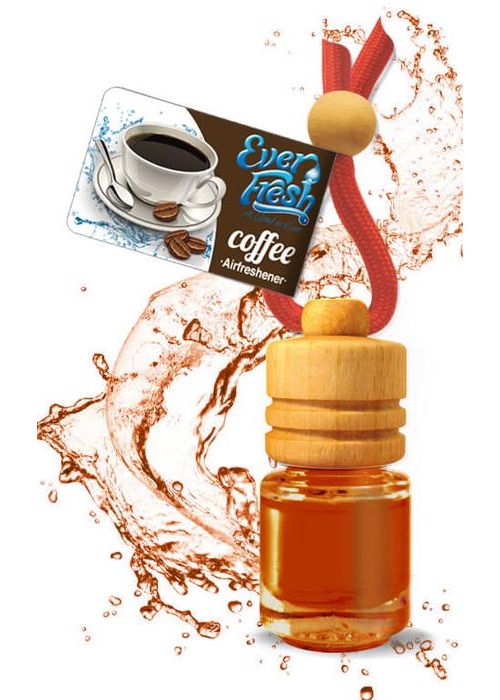 Everfresh Little Bottle - Coffee Hanging Air Fresheners - EVL-COF