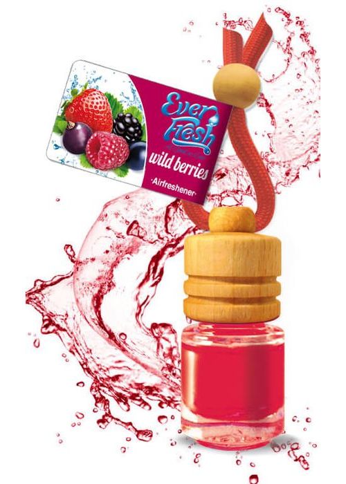 Everfresh Little Bottle - Wild Berries Hanging Air Fresheners - EVL-WLDBRY