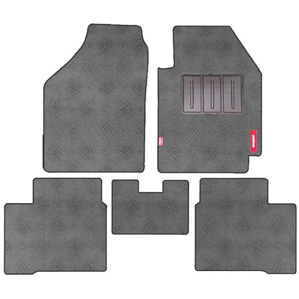 Elegant Jewel Anthra Carpet Car Floor Mat Grey Compatible With Merc Cla 200D