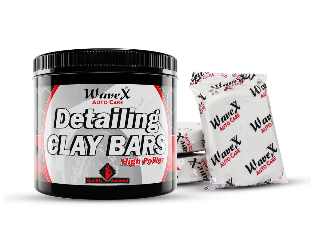 Wavex Clay Bar (100g x 3) - Premium Car Detailing Clay Fallout Removes Environmental Deposits - No Scratches No Swirls Guaranteed Combo