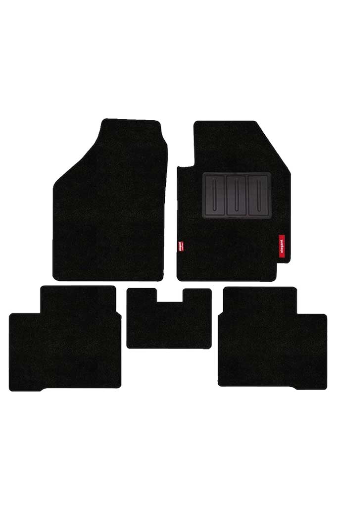 Elegant Miami Luxury Carpet Car Floor Mat Black Compatible With Volvo XC90