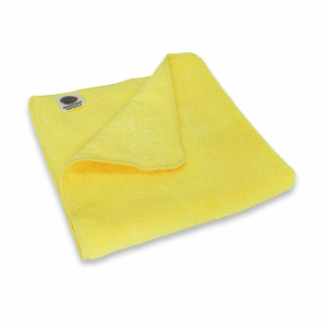 Wavex Microfiber Cleaning Cloths for Car and Kitchen – 350 GSM – 40X40CM – (Single Pc Yellow)