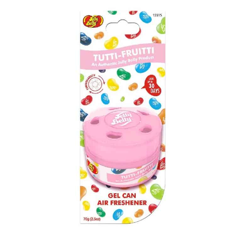 Jelly Belly 3D Air Freshener Gel Hanging Car & Home - Blueberry