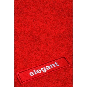 Elegant Miami Luxury Carpet Car Floor Mat Red