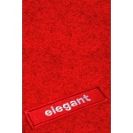 Elegant Miami Luxury Carpet Car Floor Mat Red Compatible With Skoda Slavia