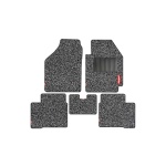 Elegant Spike Carpet Car Floor Mat Grey Compatible With Citroen C3