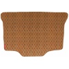 Elegant Luxury Leatherette Car Dicky Mat Tan & Black Compatible With Chevrolet Tavera Neo